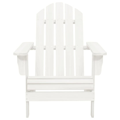 Tuinstoel Aaldert - met tafel - wit
