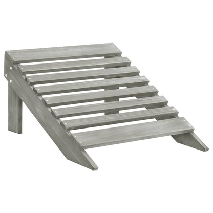 Tuinstoel Aaldert - met tafel - grijs