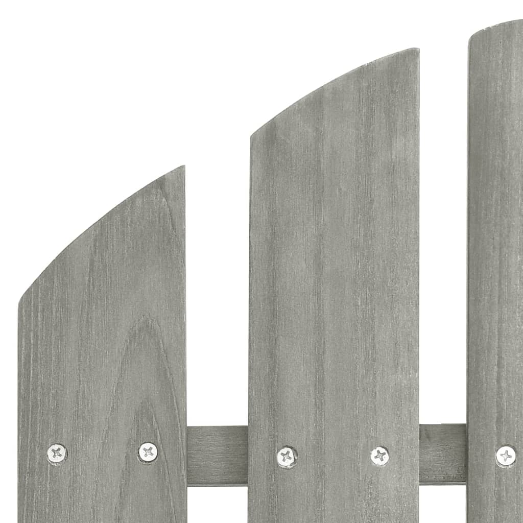 Tuinstoel Aaldert - met tafel - grijs