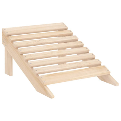 Tuinstoel Aaldert - met tafel - naturel