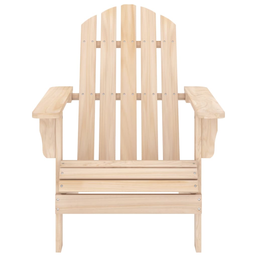 Tuinstoel Aaldert - met tafel - naturel