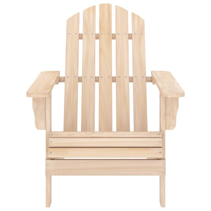 Tuinstoel Aaldert - met tafel - naturel