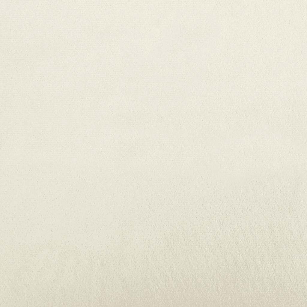 Fauteuil Freek - fluweel - wit