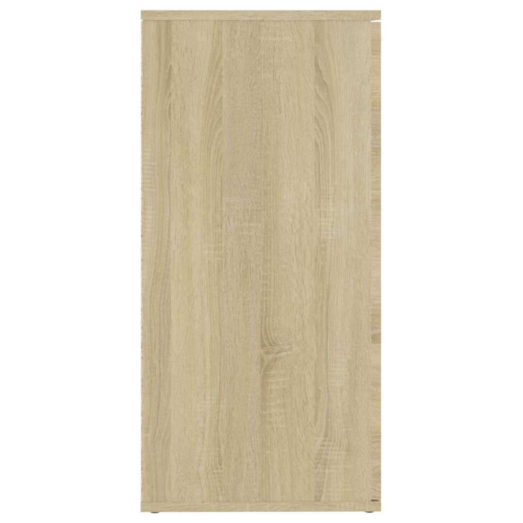 Dressoir Matthias - bewerkt hout - sonoma eiken