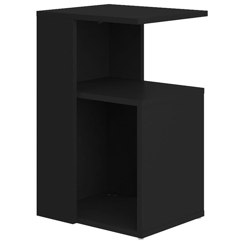 Bijzettafel Wesley - 36x30x56 cm - zwart – extra afbeelding
