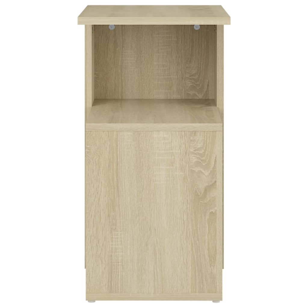 Bijzettafel Wesley - 36x30x56 cm - sonoma eiken