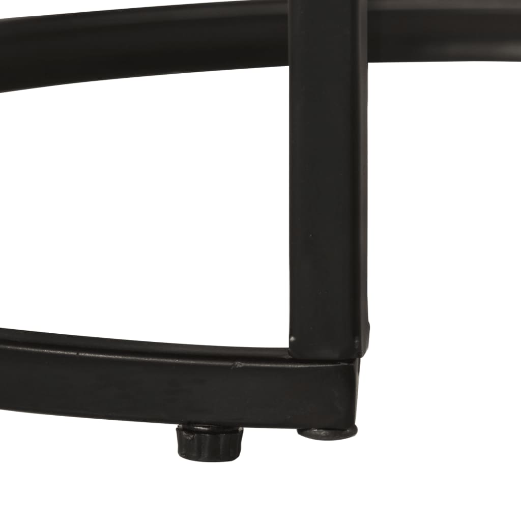 Salontafel Kees - 40x34 cm - 2-delig - massief gerecycled hout