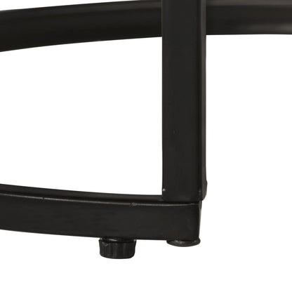 Salontafel Kees - 40x34 cm - 2-delig - massief gerecycled hout