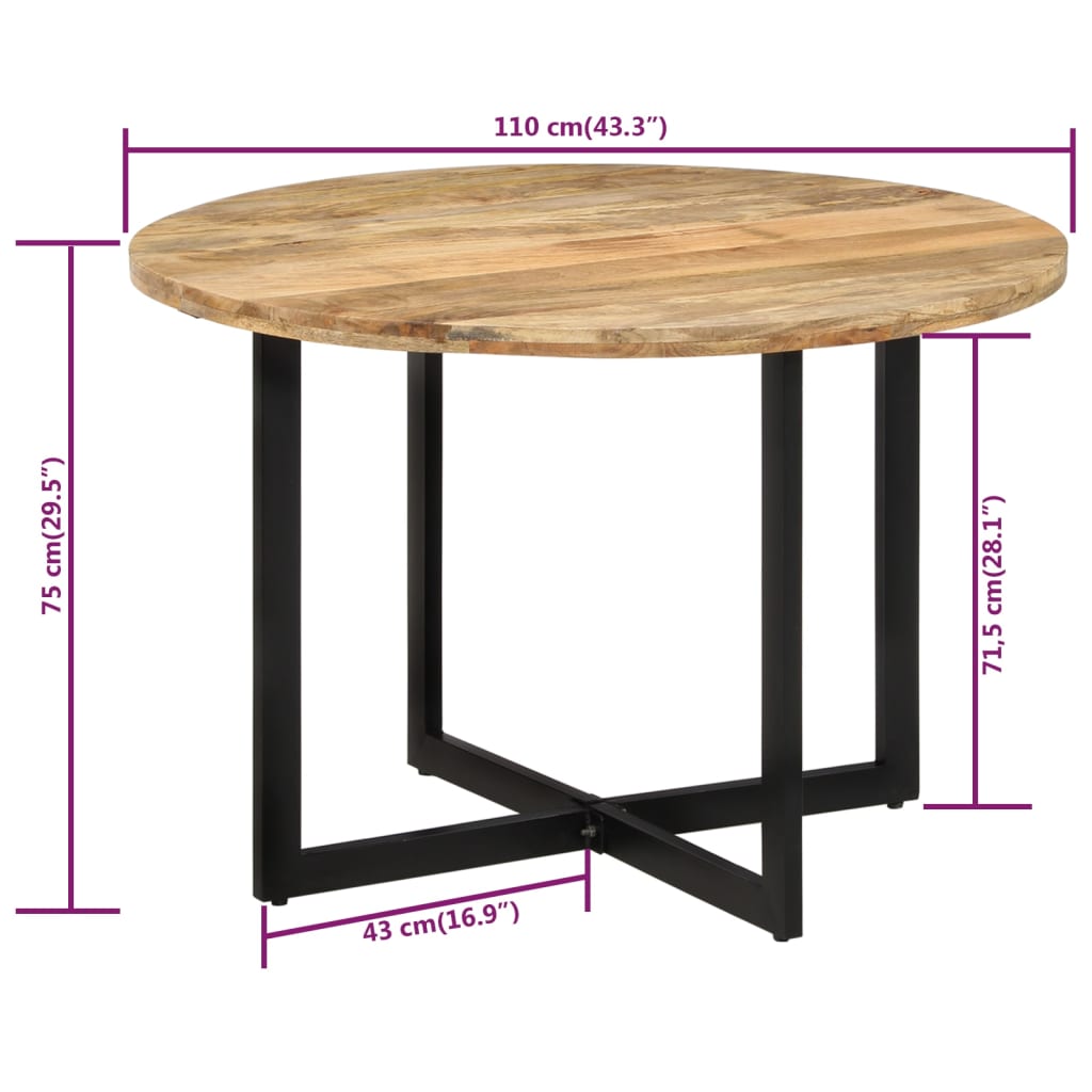 Eettafel Mees - hout