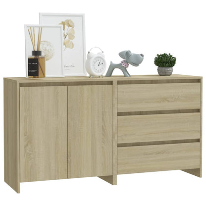 Dressoir Douwe - 2-delig - sonoma eiken