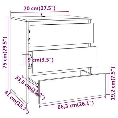 Dressoir Douwe - 2-delig - sonoma eiken