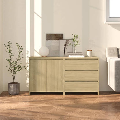 Dressoir Douwe - 2-delig - sonoma eiken