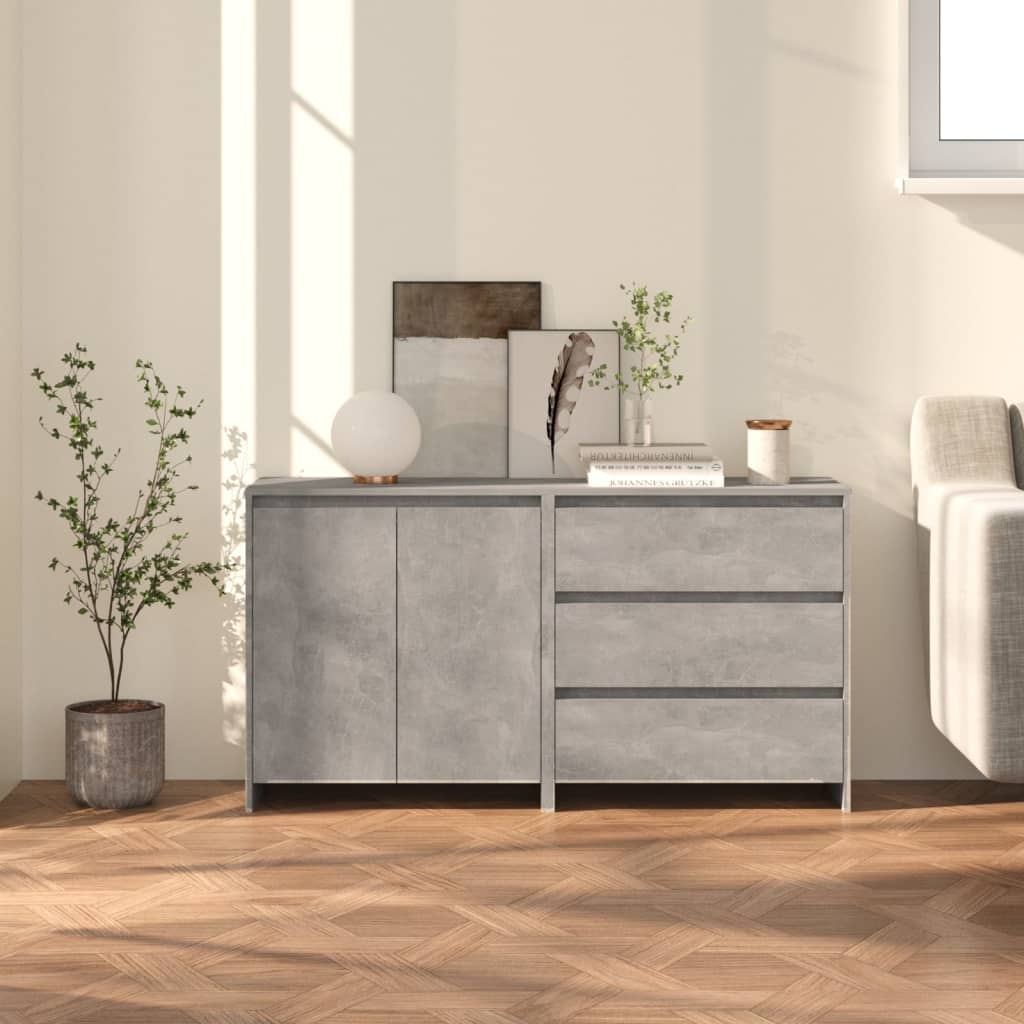 Dressoir Douwe - 2-delig - betongrijs