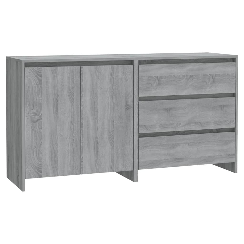 Dressoir Douwe - 2-delig - grijs sonoma