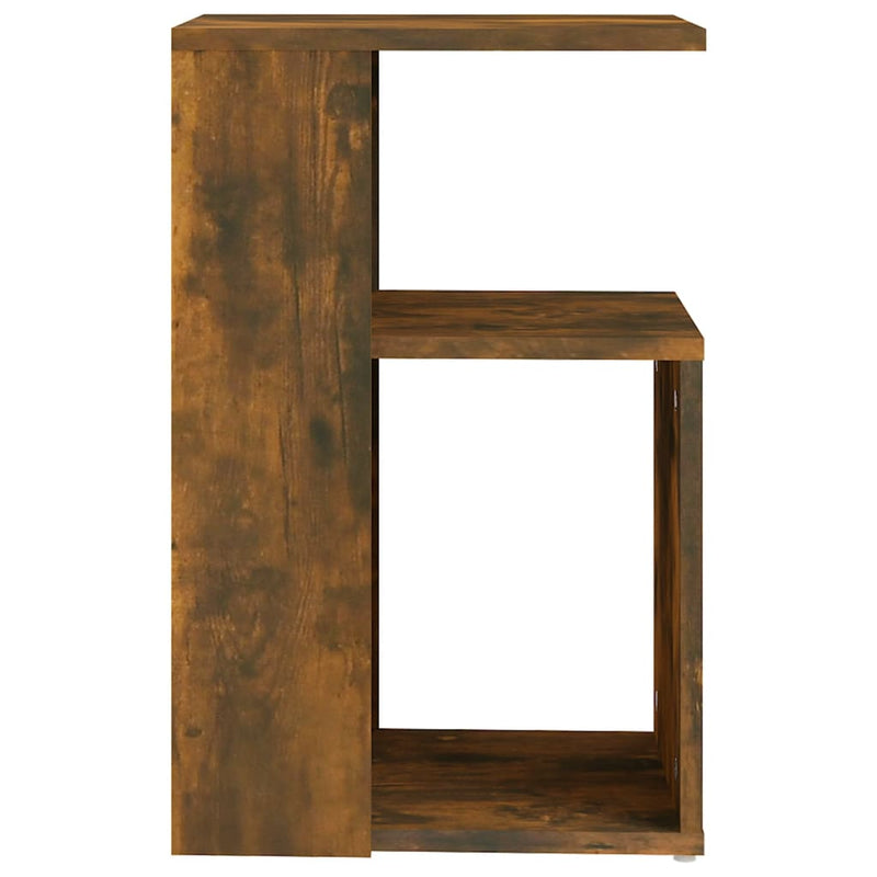 Bijzettafel Wesley - 36x30x56 cm - gerookt eiken