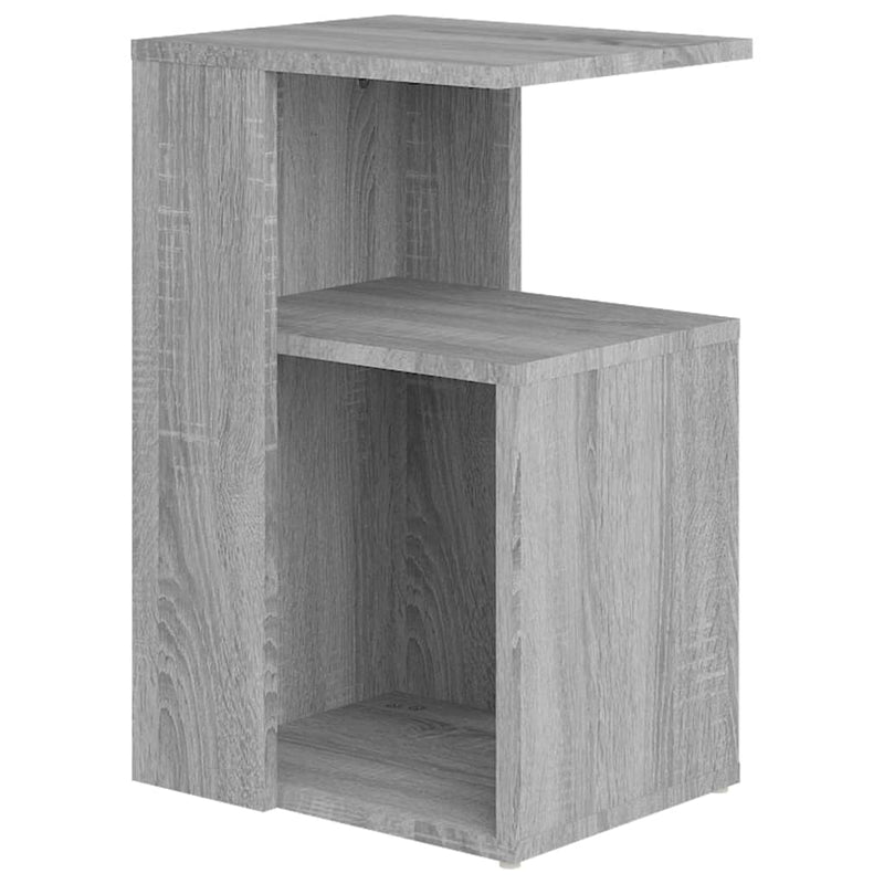 Bijzettafel Wesley - 36x30x56 cm - grijs sonoma – extra afbeelding