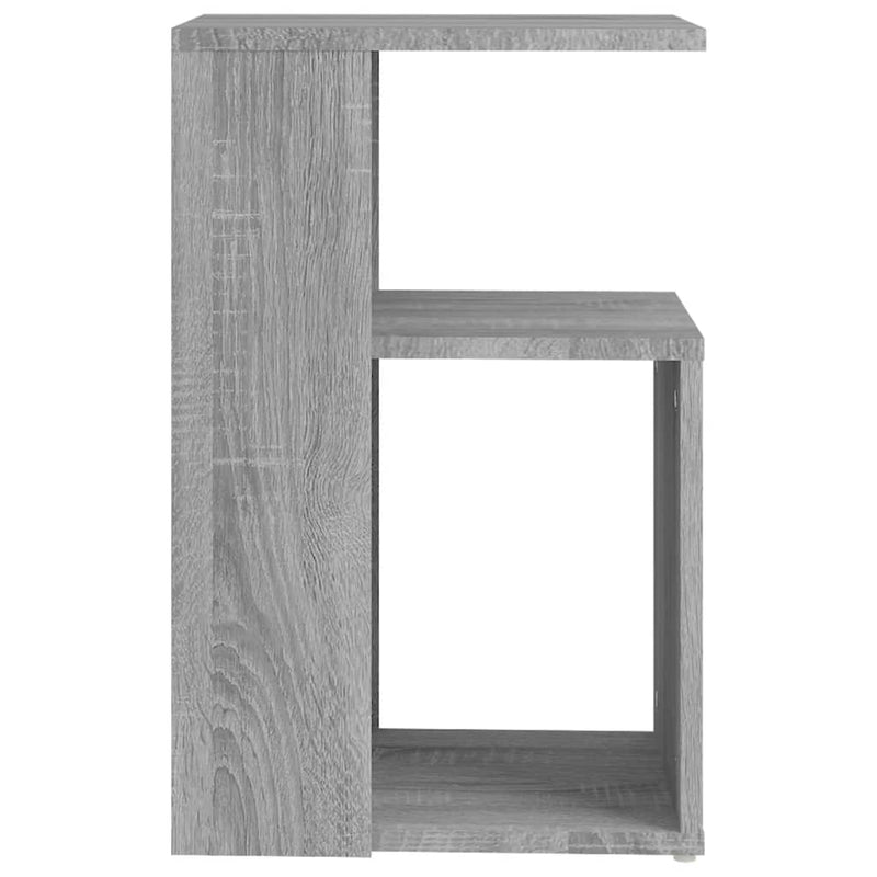 Bijzettafel Wesley - 36x30x56 cm - grijs sonoma