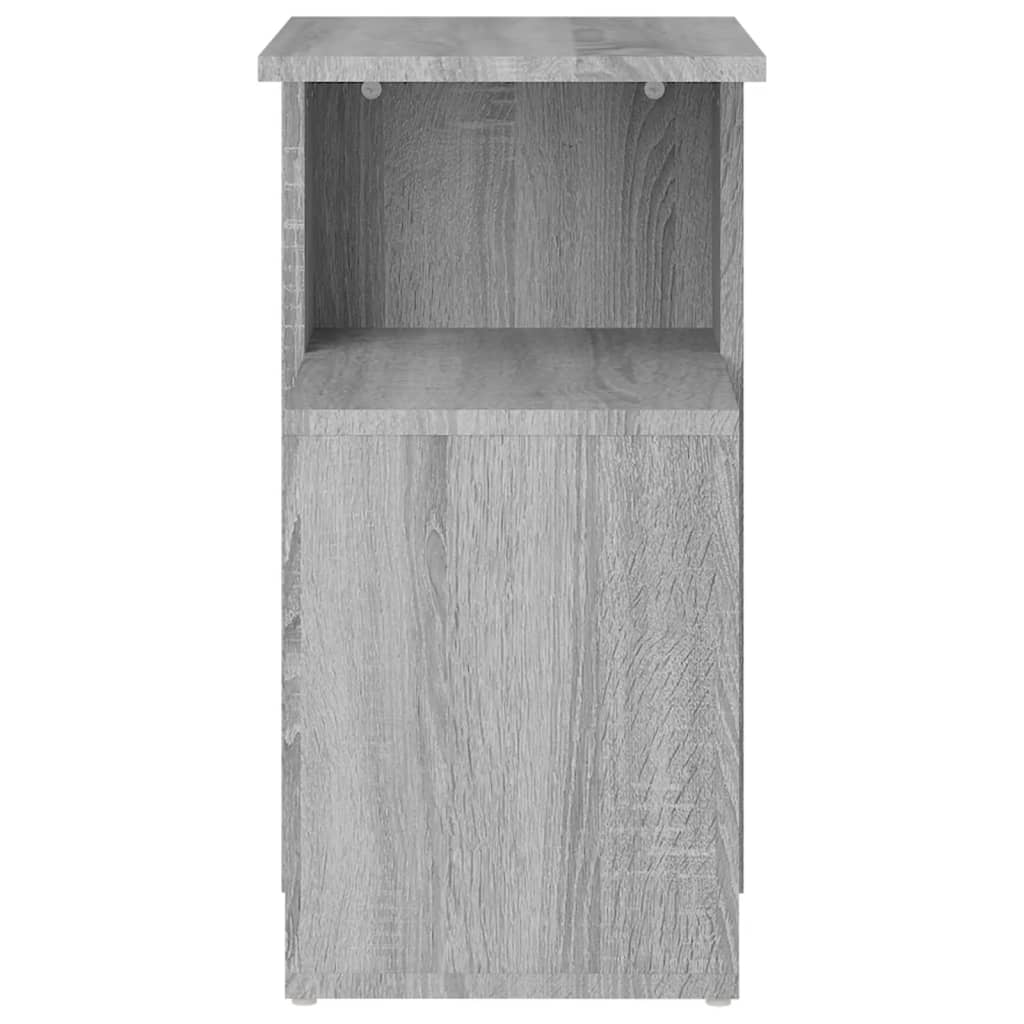 Bijzettafel Wesley - 36x30x56 cm - grijs sonoma