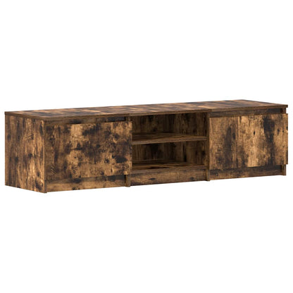 Tv-meubel Kyan - 140x40x35,5 cm - gerookt eiken