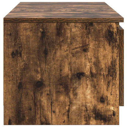 Tv-meubel Kyan - 140x40x35,5 cm - gerookt eiken
