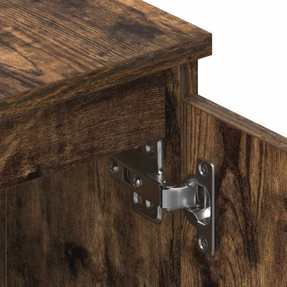 Tv-meubel Kyan - 140x40x35,5 cm - gerookt eiken