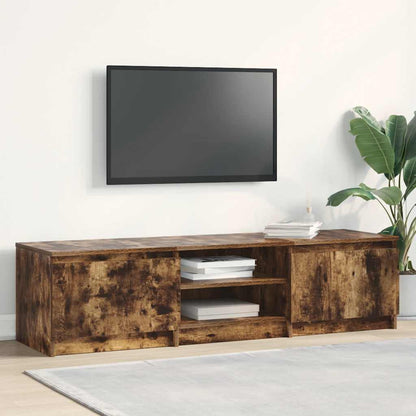 Tv-meubel Kyan - 140x40x35,5 cm - gerookt eiken
