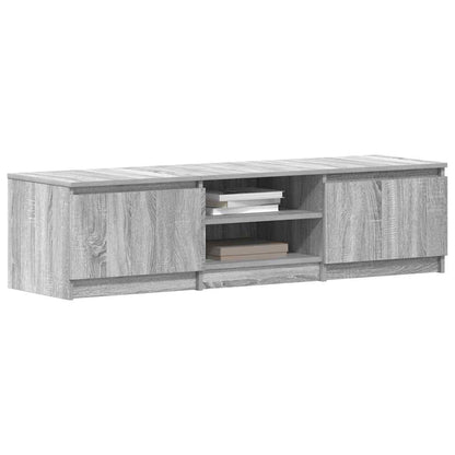 Tv-meubel Kyan - 140x40x35,5 cm - grijs sonoma