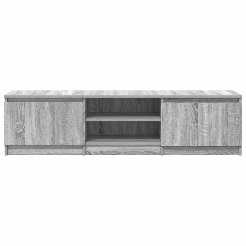 Tv-meubel Kyan - 140x40x35,5 cm - grijs sonoma