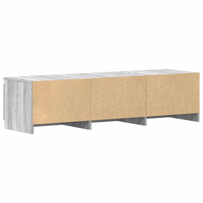 Tv-meubel Kyan - 140x40x35,5 cm - grijs sonoma