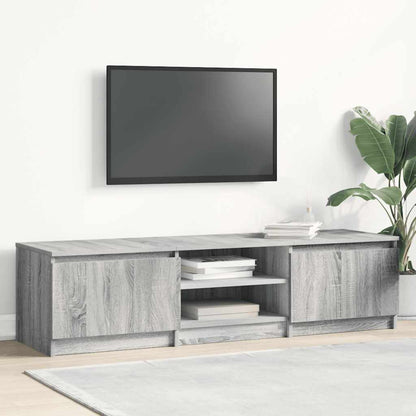 Tv-meubel Kyan - 140x40x35,5 cm - grijs sonoma