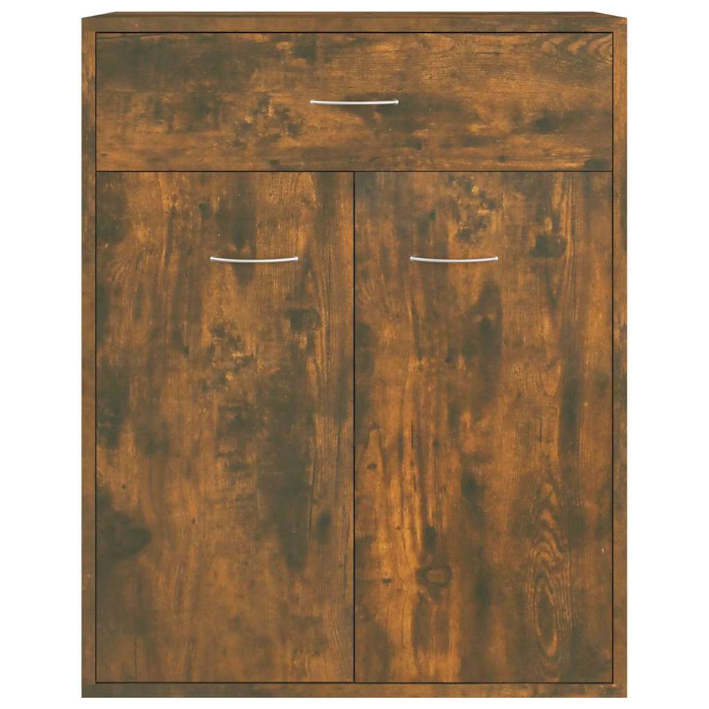 Dressoir Laurent - bewerkt hout - gerookt eiken