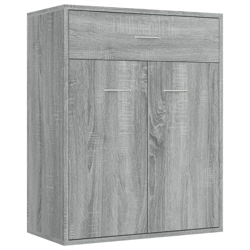 Dressoir Laurent - bewerkt hout - grijs sonoma – extra afbeelding