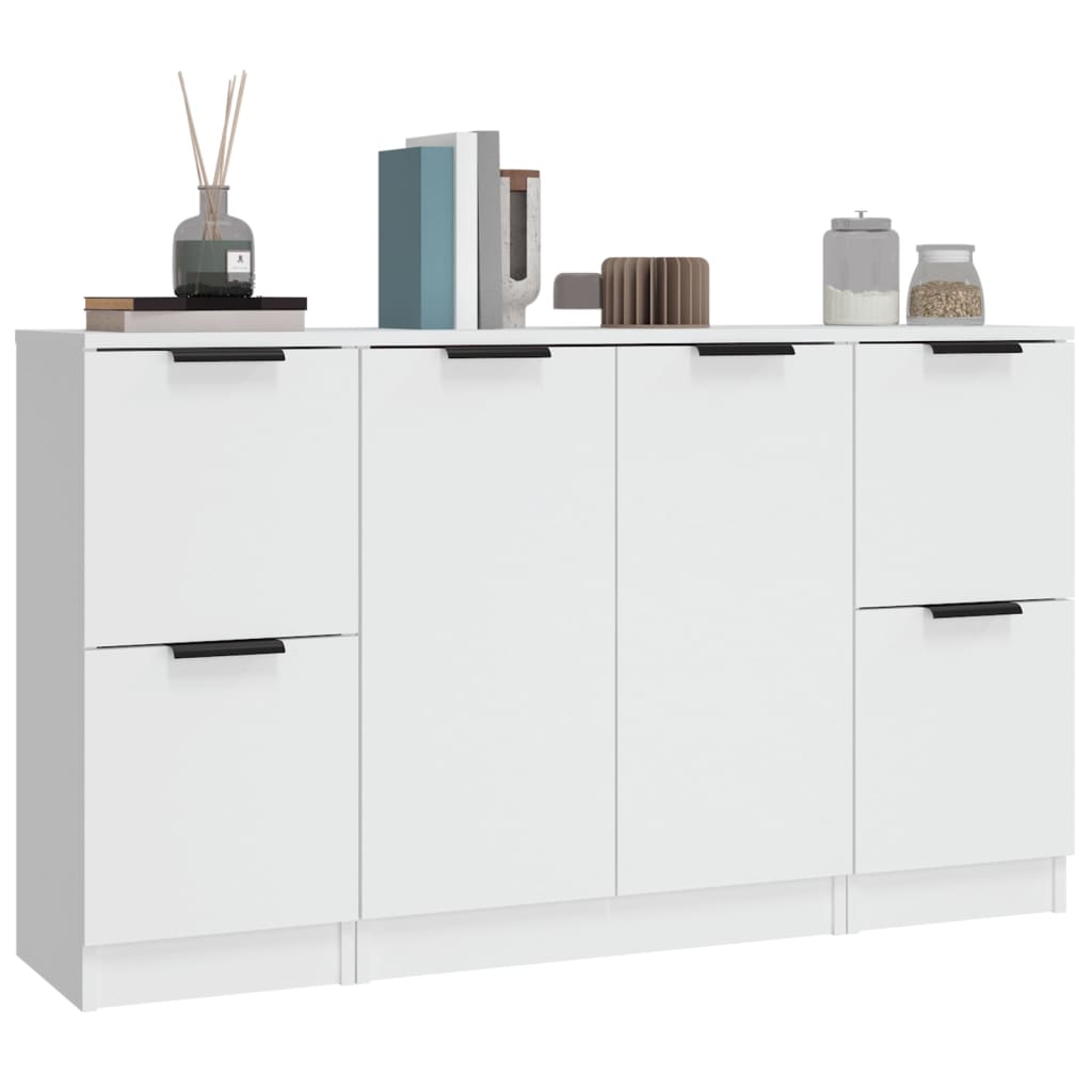Dressoir Frederik - 3-delig - wit