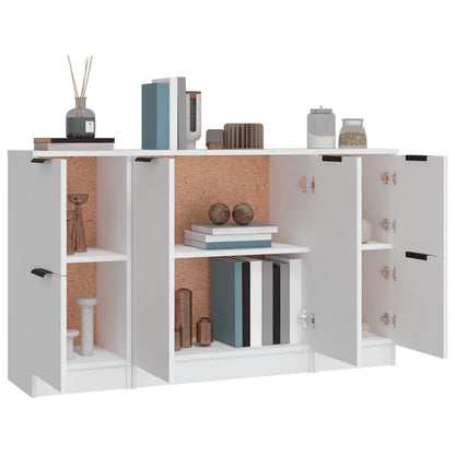 Dressoir Frederik - 3-delig - wit