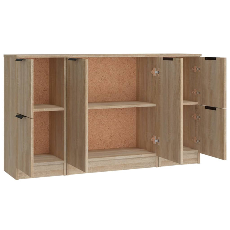 Dressoir Frederik - 3-delig - sonoma eiken – extra afbeelding
