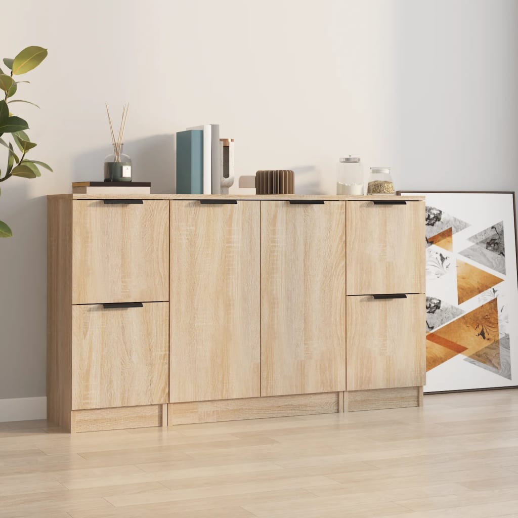 Dressoir Frederik - 3-delig - sonoma eiken