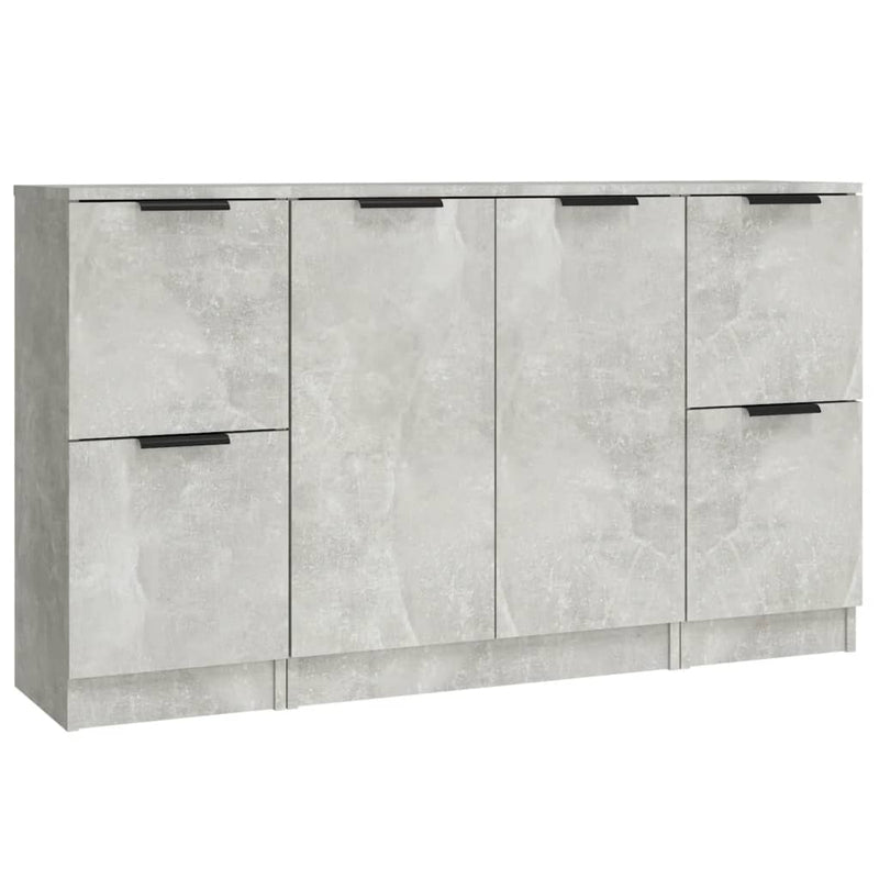 Dressoir Frederik - 3-delig - betongrijs