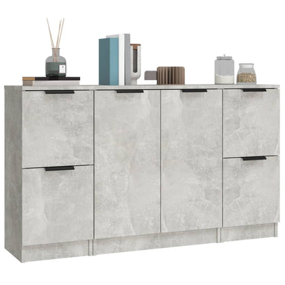 Dressoir Frederik - 3-delig - betongrijs