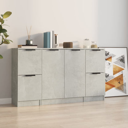 Dressoir Frederik - 3-delig - betongrijs