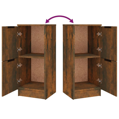 Dressoir Frederik - 3-delig - gerookt eiken