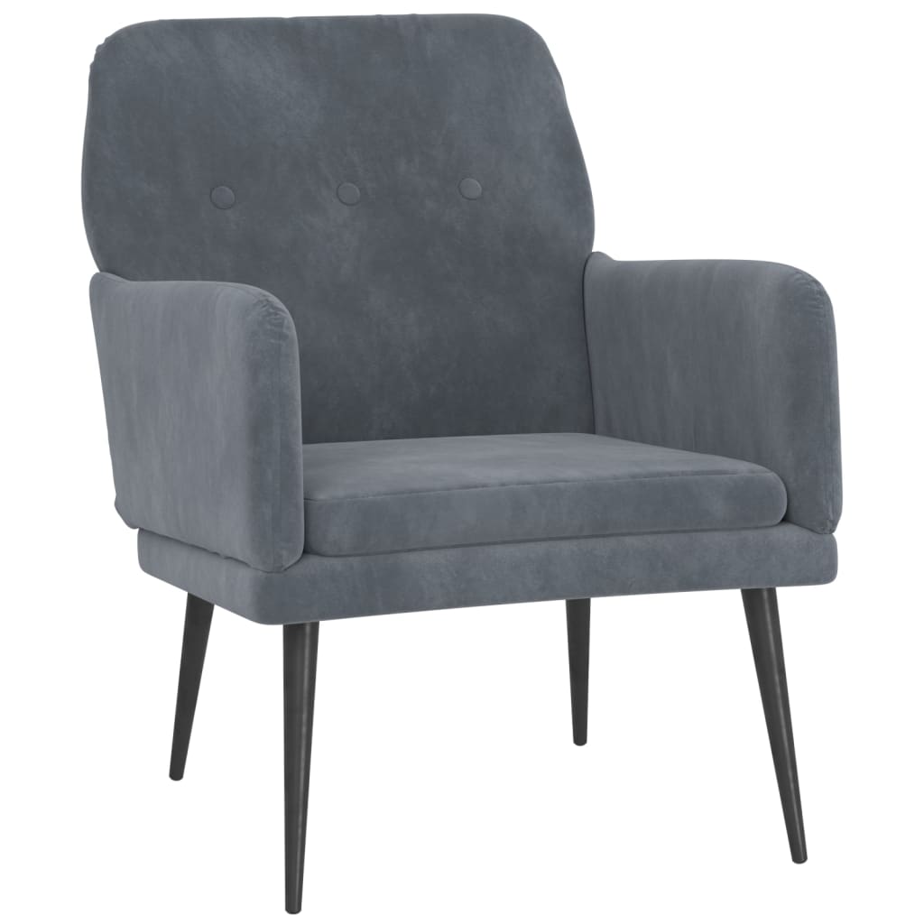 Fauteuil Lars - fluweel