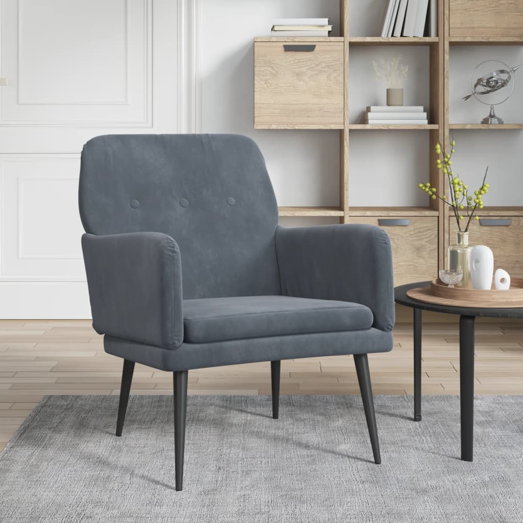 Fauteuil Lars - fluweel