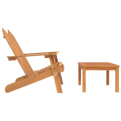 Tuinbank René - met salontafel - naturel