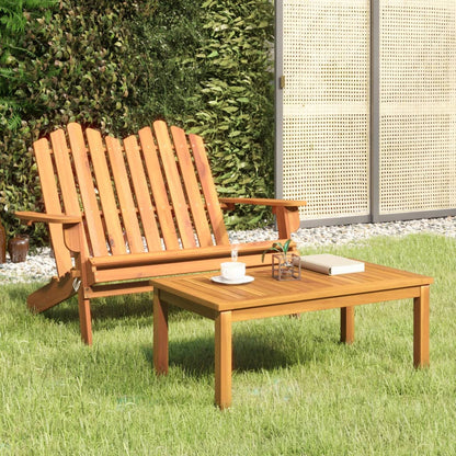 Tuinbank René - met salontafel - naturel