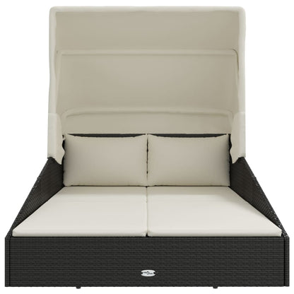 Ligbed met  inklapbaar dak - (200x114x128 cm)