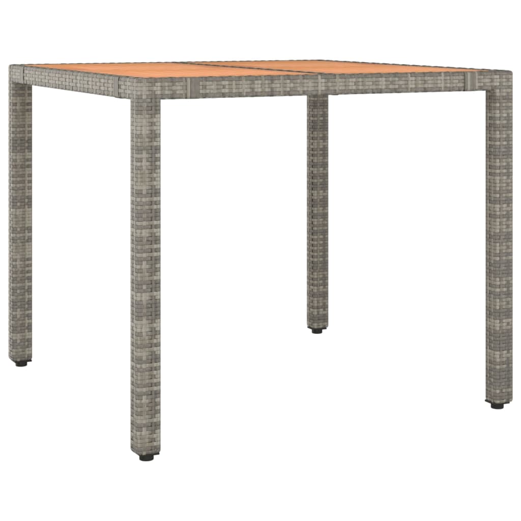 Tuinset Agathe - 3-delig - met kussens - grijs