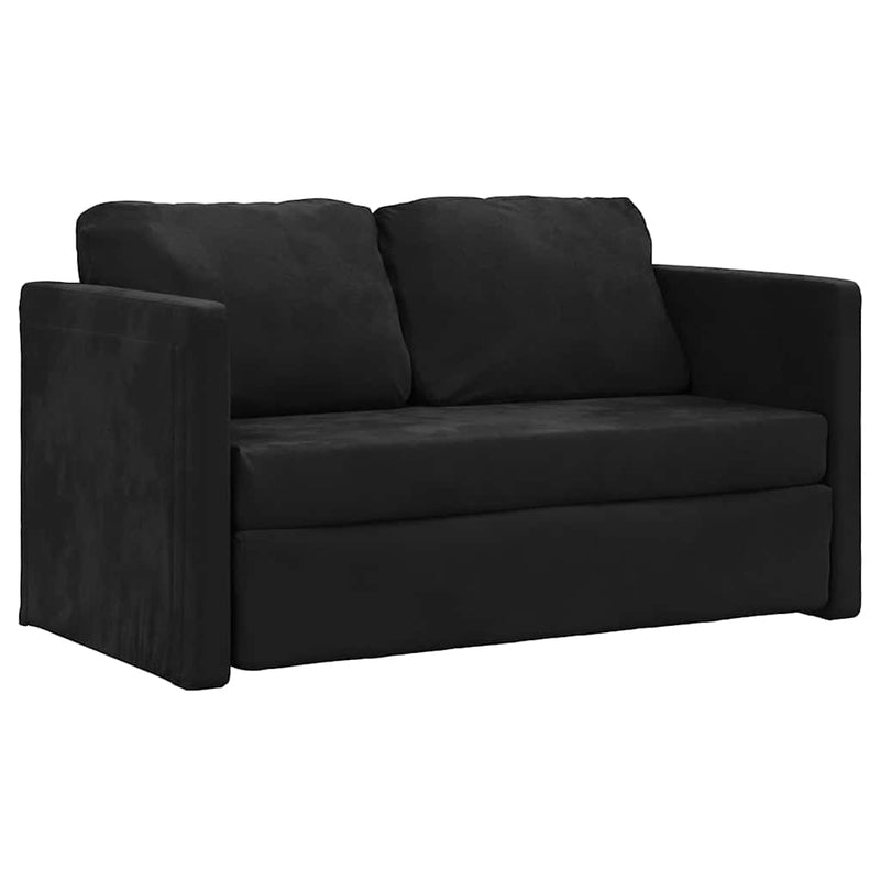 Slaapbank Rowan - uitvouwbaar - zwart – extra afbeelding