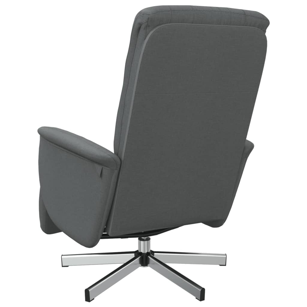 Fauteuil Annette - stof - met voetensteun