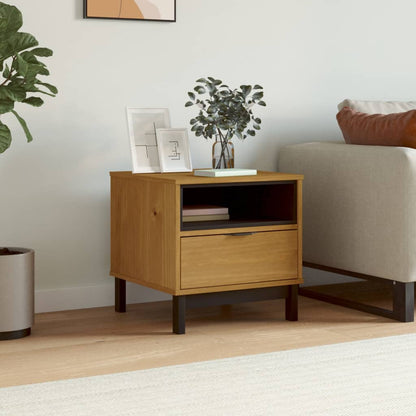 Bijzettafel Edward - massief grenenhout