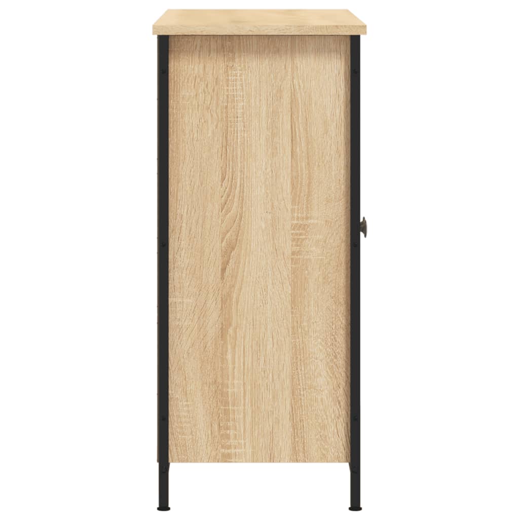 Dressoir Pepijn - bewerkt hout - sonoma eiken